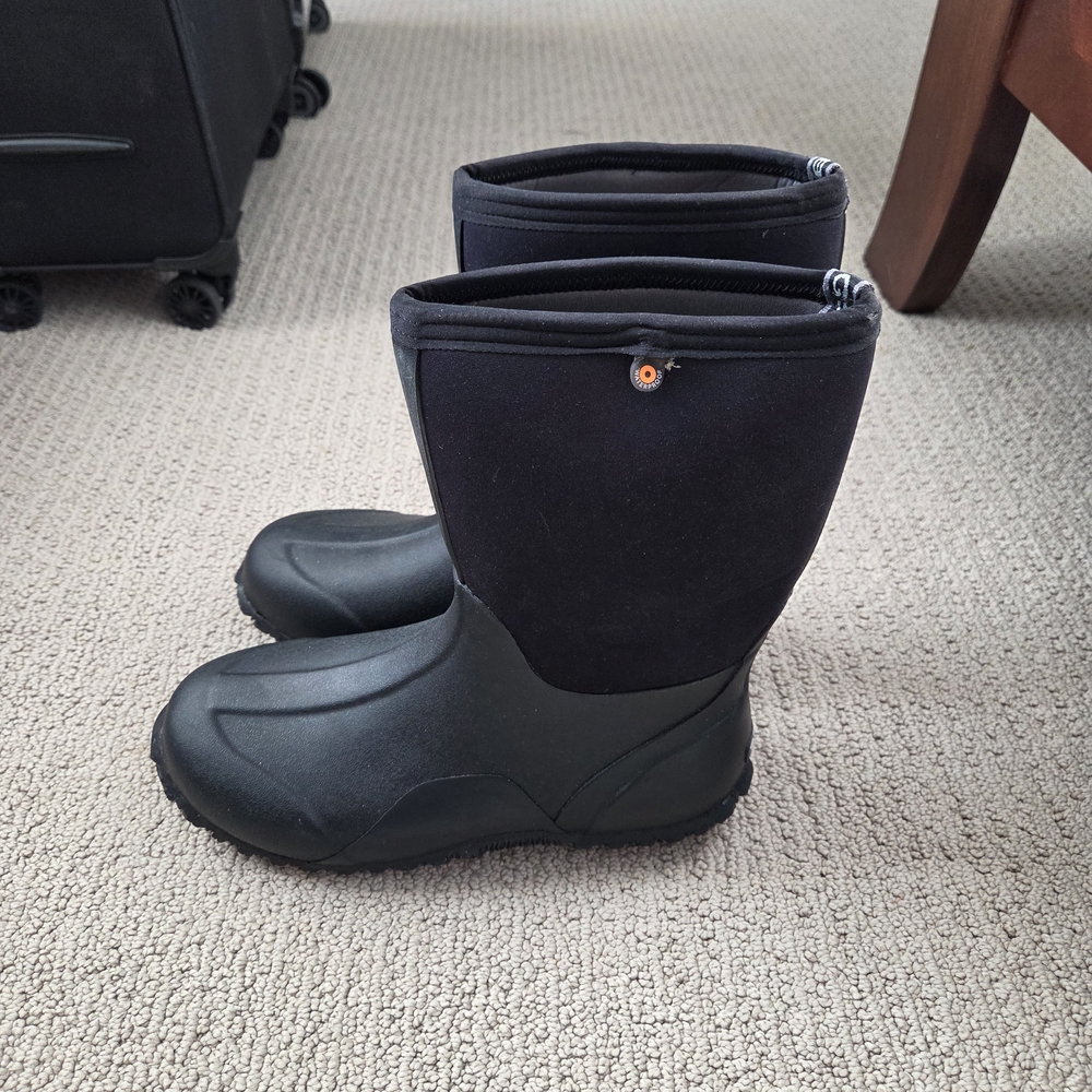 BOGS Black Waterproof Boots- Women Size 11